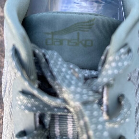 Dansko Sky Sneaker Green Mesh Sz 40 Arch Support Lightweight Comfort 4410133000 - Picture 6 of 10
